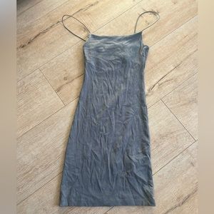 Zara grey bodycon